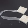 UPINACZ DEKORACYJNY Z MAGNESEM 11 CM KREMOWY
