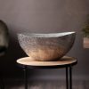Misa metalowa PARI1 srebrna 45 x 22 x 22 cm – idealna na komodę