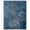 Koc flano Blanca 1 granatowy 150 x 200 cm – ciepły i przytulny