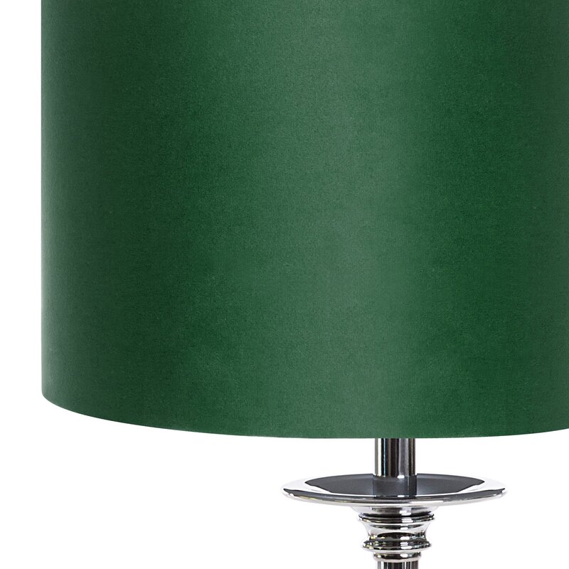 Lampa stołowa Monik ciemnozielona fi 30 x 53 cm – tworzy przytulną atmosferę