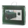 Narzuta velvet Sofia ciemnozielona 170 x 210 cm – wprowadza przytulność