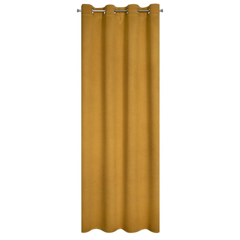 Zasłona gotowa Carlo miodowa 135 x 250 cm – zapewnia zaciemnienie