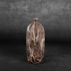 Wazon ceramiczny Marika brązowy o 13 x 42 cm – na suszone kwiaty