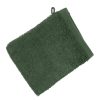 Ręcznik gładki ciemnozielony 16 x 21 cm – delikatne osuszanie