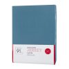 Prześcieradło z gumką jersey niebieskie 220 x 200 x 30 cm – miękkie i trwałe
