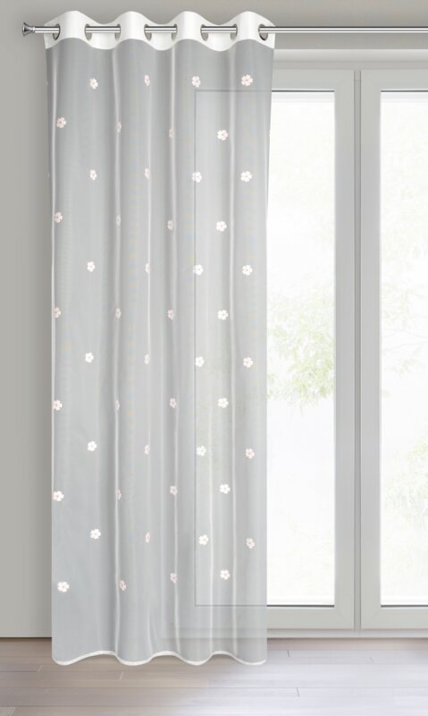 Zasłony gotowe Elsa biały 140 x 250 cm – dodaje przestrzeni
