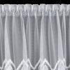Firana gotowa biała 350 x 140 cm – subtelnie rozjaśnia
