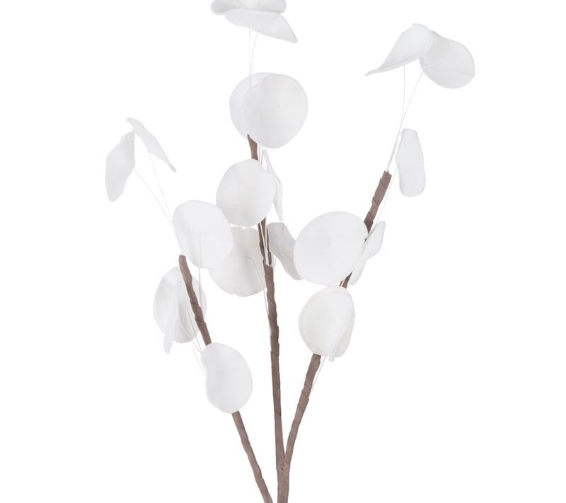 Kwiat Flore 710 biały 90 cm – doda świeżości