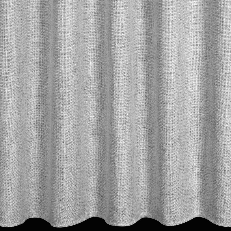 Zasłona gotowa Jula popielata 140 x 270 cm – zaciemnia pomieszczenie