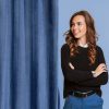 Zasłona welurowa Lussi granatowa 140 X 250 cm – do salonu i sypialni