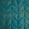 Narzuta velvet Agata turkusowa 170 x 210 cm – doda blasku sypialni