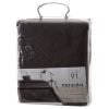 Narzuta Velvet D91 czarna 170 x 210 cm – otuli luksusem