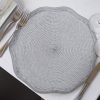 Podkładka Otello fi 38 cm biała – chroni blat i zdobi