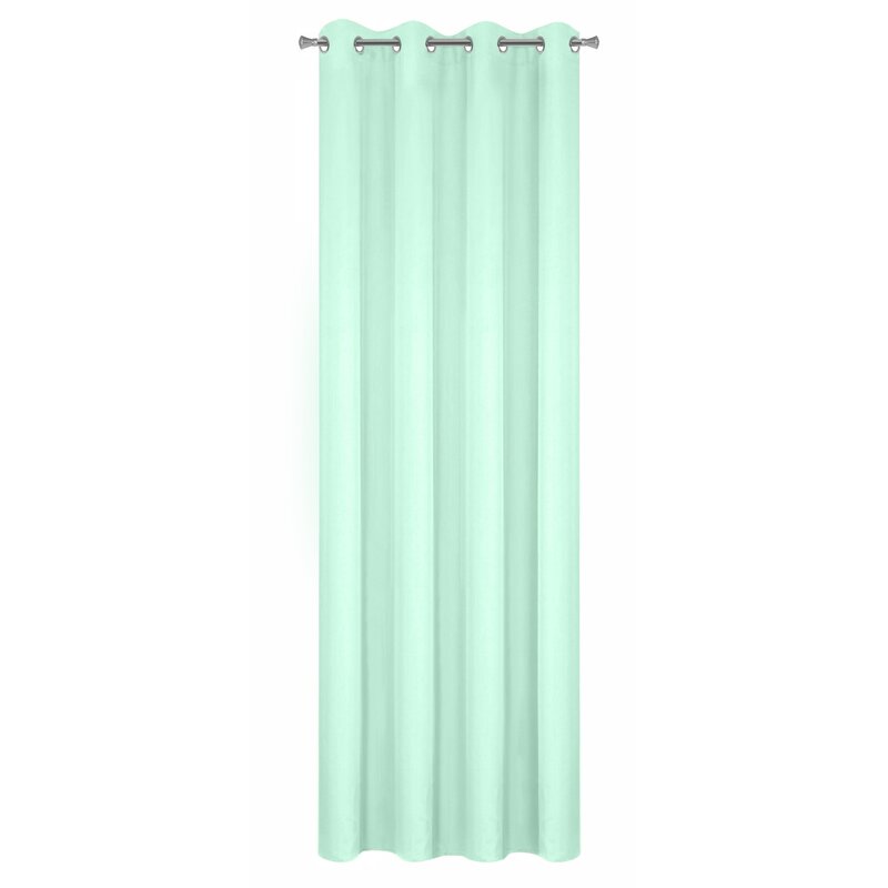 Zasłona gotowa Adore jasnomiętowa 140 x 250 cm – wprowadza harmonię