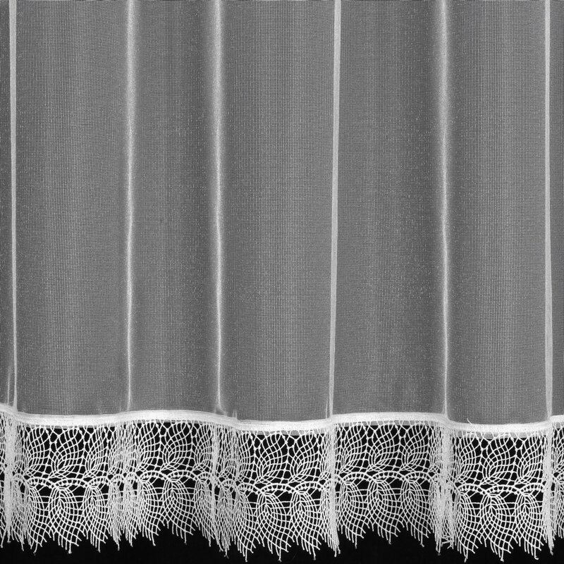 FIRANA GOTOWA SARI 400 X 145 CM BIAŁY