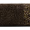 RĘCZNIK NIKA (04) 50 X 90 CM BRĄZOWY