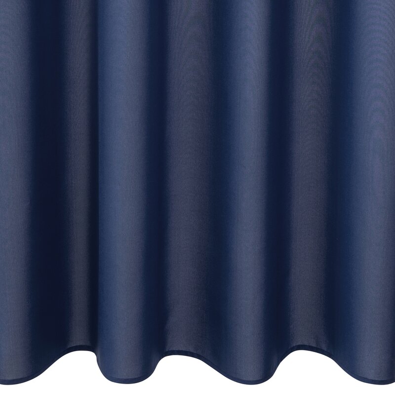 Zasłona gotowa Rita granatowa 140 x 250 cm – zaciemniająca i stylowa