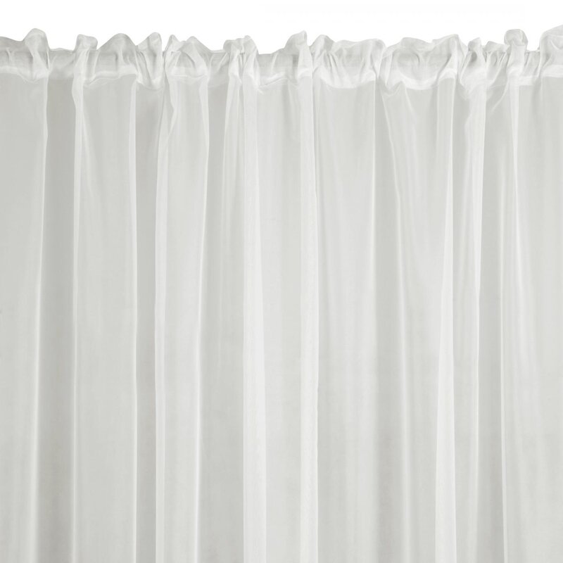 FIRANA GOTOWA LUCY NA TAŚMIE 300 X 160 CM KREMOWY