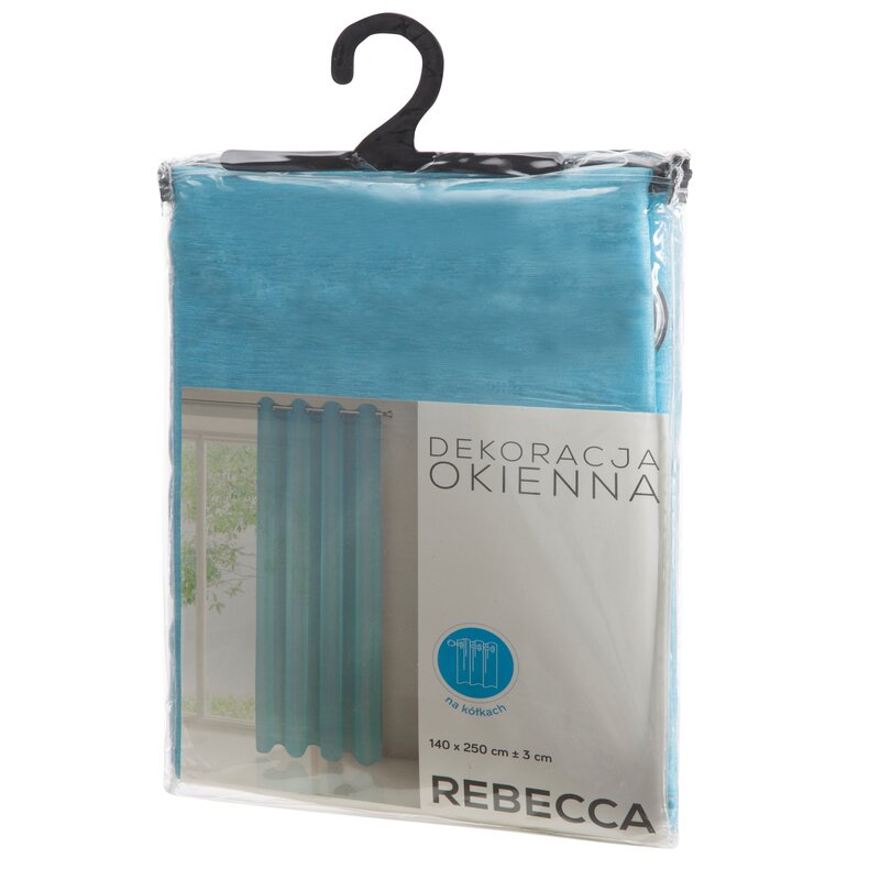 FIRANA GOTOWA REBECCA 140 X 250 CM NIEBIESKI FIR/REBECCA/NIEB 140X250 PRZEL