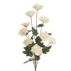 Kwiat Flore kremowy 54 cm – ozdoba stołu i sypialni