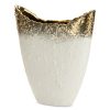 Wazon ceramiczny Serin biały 30 x 9 x 35 cm – idealny na ozdoby