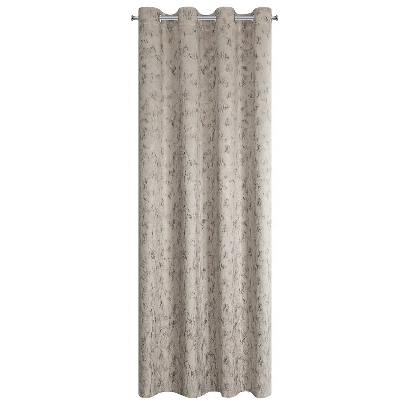 Zasłona gotowa Kornelia jasnobeżowa 140 x 250 cm – zaciemnia i ociepla