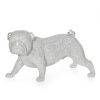 Figurka ceramiczna Eldo srebrna 19 x 8 x 9 cm – dodaje blasku wnętrzu
