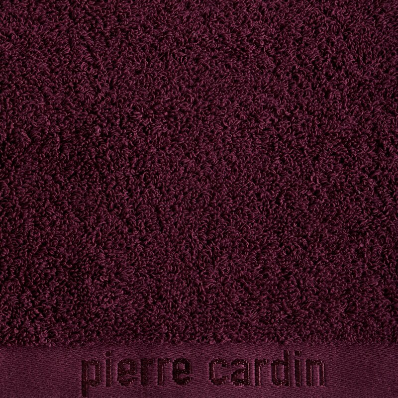 Ręcznik Pierre Cardin EVI burgundowy 30 X 50 cm – z miękkiej bawełny