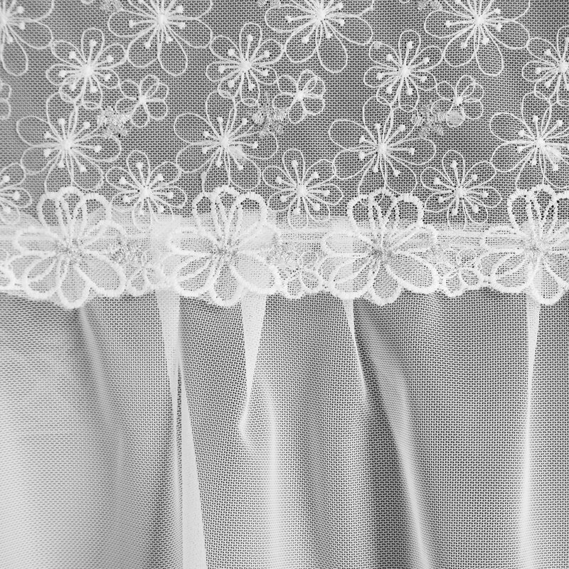 Firana gotowa Lauri biała 140 X 250 CM – wnosi lekkość i świeżość