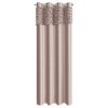 Zasłona gotowa Roses 13 Eva Minge pudrowa 140 X 250 cm – welwetowa miękkość