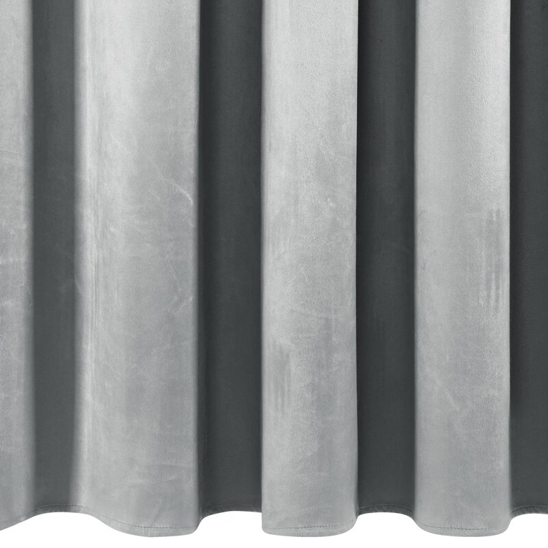Zasłona gotowa Aura srebrna 140 x 250 cm – dodaje przytulności