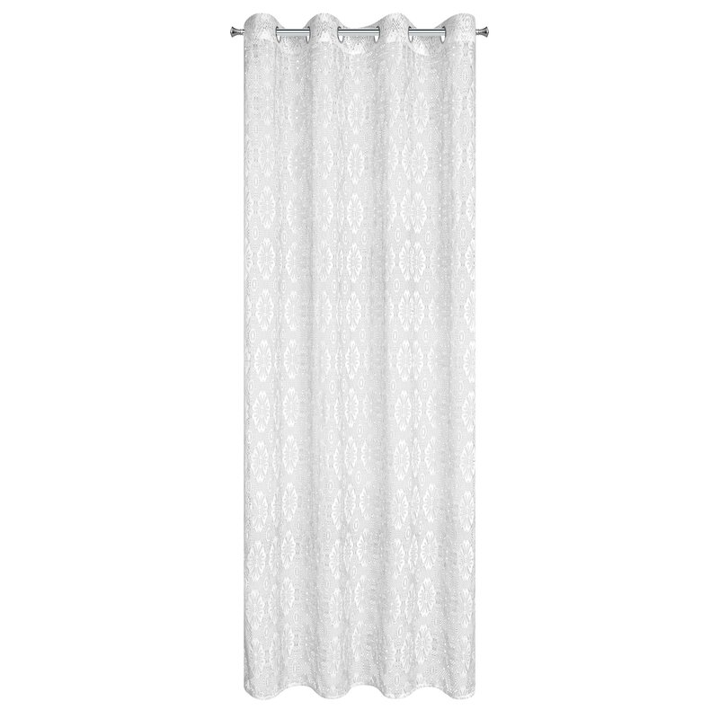 Firana gotowa Iga biała 140 x 250 cm – rozjaśnia wnętrze