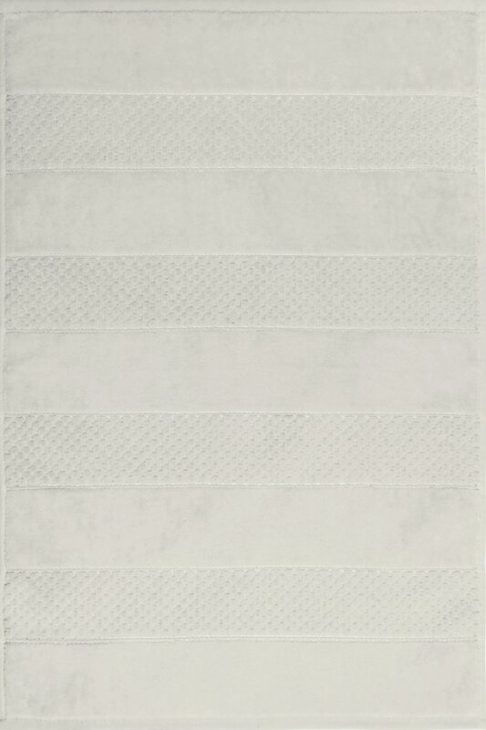Dywanik łazienkowy JESSI kremowy 60 X 90 cm – miękki i komfortowy