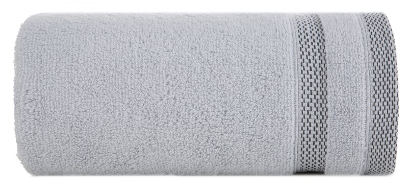 Ręcznik RIKI srebrny 50 x 90 cm – miękki i chłonny