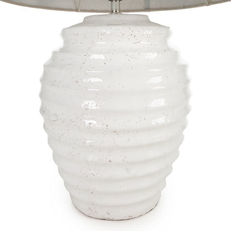 LAMPA DEKORACYJNA LENA (02) 40 X 20 X 59 CM BIAŁY