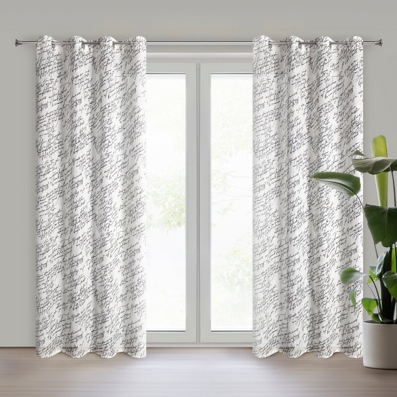 Zasłona gotowa Edith naturalna 140 x 250 cm – delikatne zaciemnienie