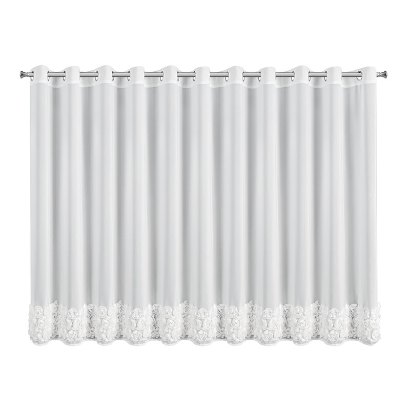 Zasłona gotowa Eva Minge biała 400 x 160 cm – rozświetla wnętrze