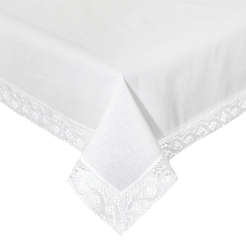 Obrus Susan biały 140 x 220 cm – idealny na święta