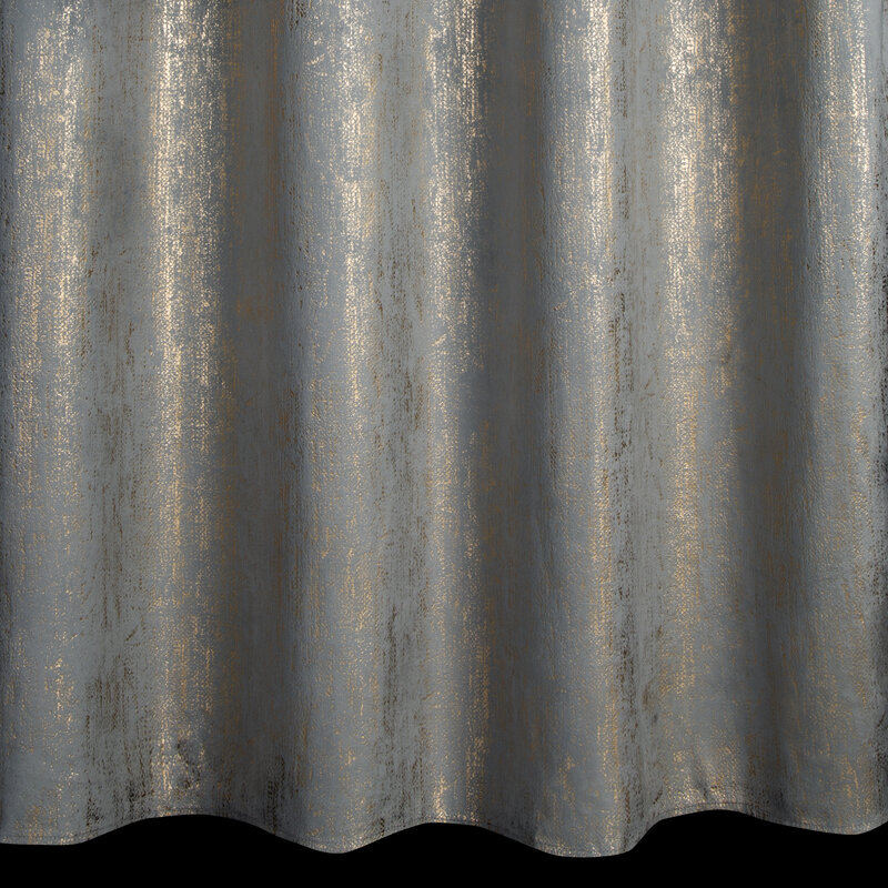 Zasłona gotowa Dara srebrna 140 x 250 cm – dodaje blasku wnętrzu