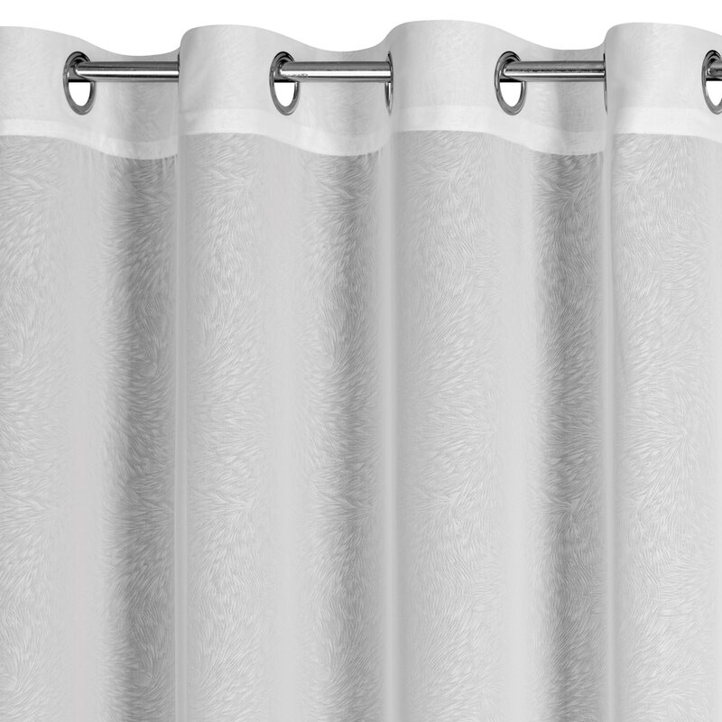 Firana gotowa Tulsa biała 140 X 250 cm – rozświetla i dodaje lekkości