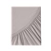 Prześcieradło jersey3 jasnoszare 120 X 200 X 25 cm – miękka bawełna
