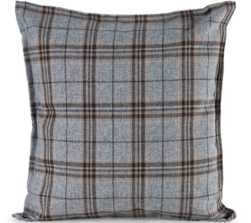 Poszewka Garden srebrna 45 x 45 cm – doda przytulności