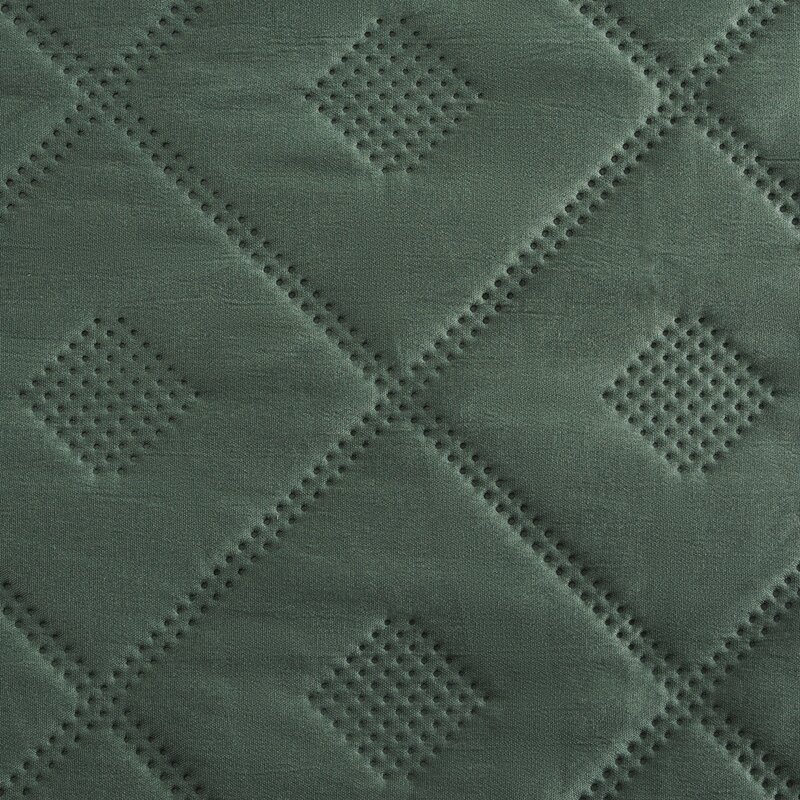Narzuta Alara6 zielona 170 x 210 cm – odmieni wygląd łóżka