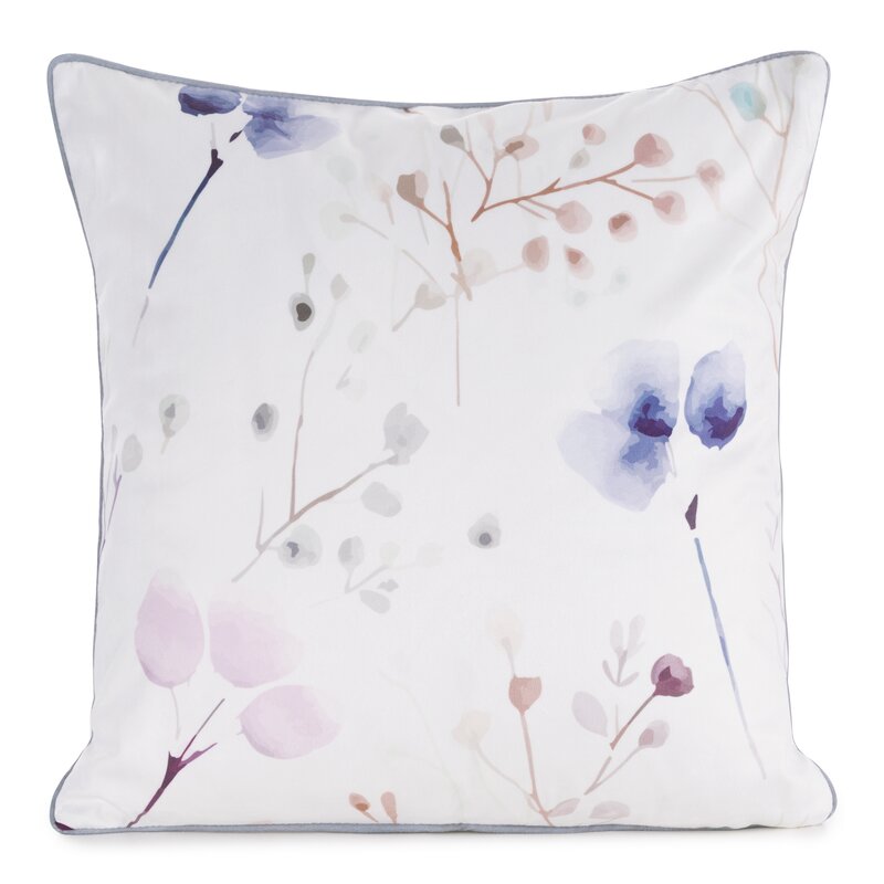 Poszewka velvet biała 45 x 45 cm – dodaje przytulności