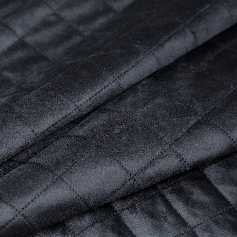 Narzuta Velvet D91 czarna 170 x 210 cm – dodaje przytulności