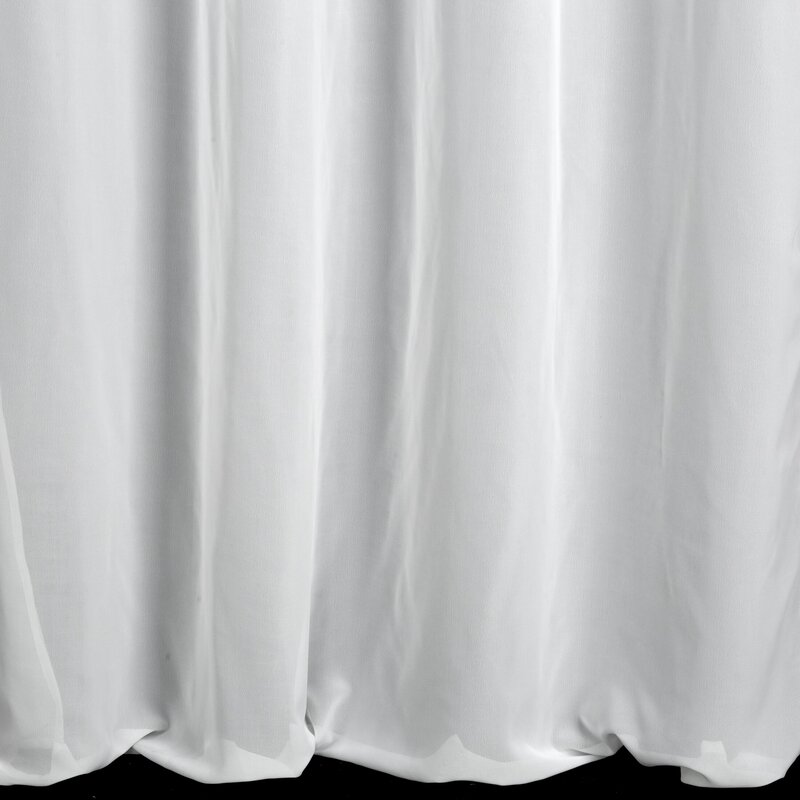 Firana gotowa Dalia biała 140 x 270 cm – rozprasza światło