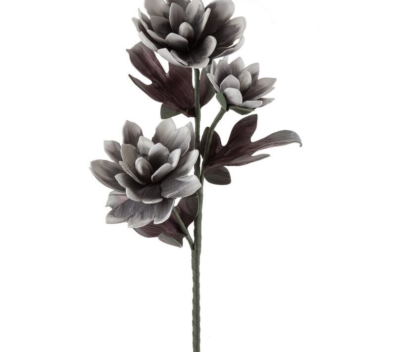 Kwiat sztuczny Flore 735 srebrny 102 cm – idealny do wazonu