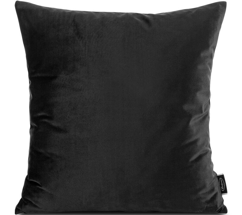 Poszewka velvet Madie 2 czarna 45 x 45 cm – doda szyku wnętrzu