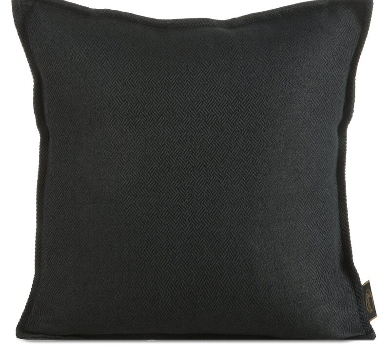Poszewka szenil Luna czarna 45 x 45 cm – doda charakteru