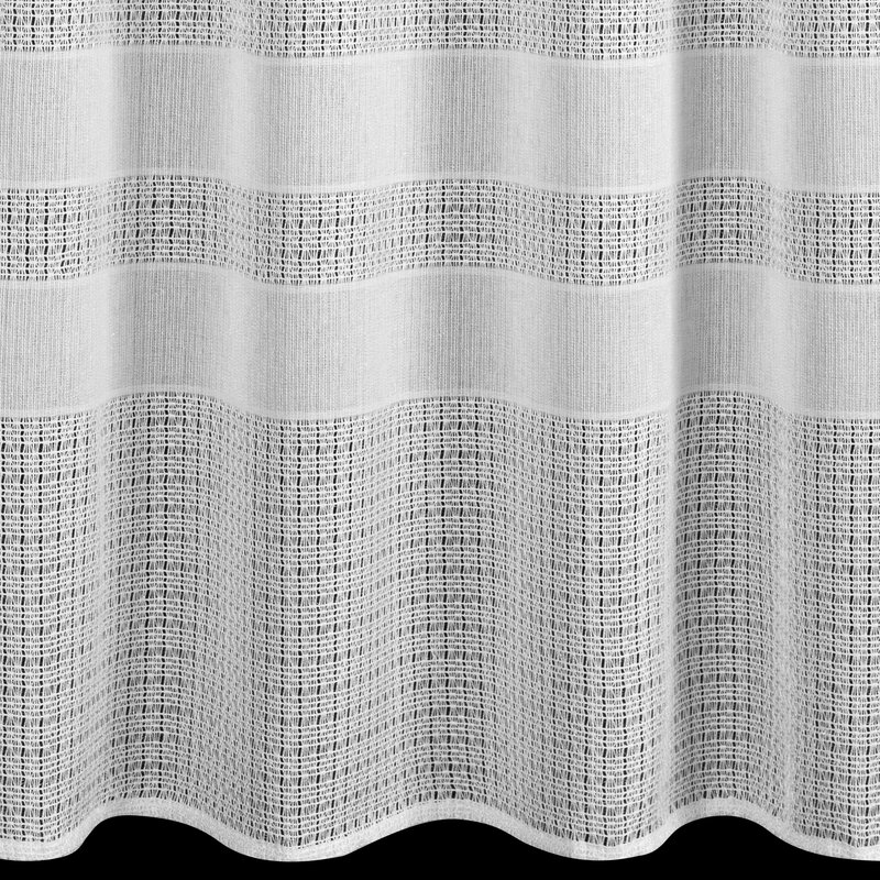 Zasłona gotowa Elira biała 140 x 250 cm – rozjaśnia wnętrze